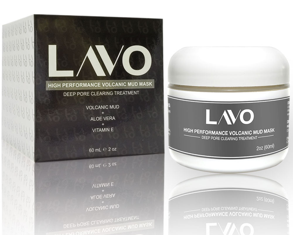 High Performance Volcanic Mud Mask