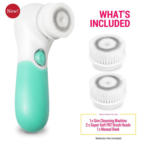 Image of 2 x LAVO Giro Facial Cleansing Brush