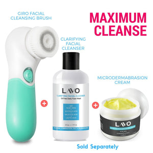 2 x LAVO Giro Facial Cleansing Brush